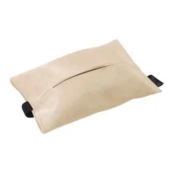 Автомобилна конзола Тъканна чанта Държач за салфетки за козирки за кола Конзола за кола Тъканна чанта Аксесоари за кола за многократна употреба Диспенсър за тъкани за