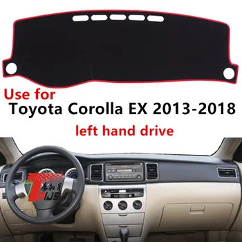 TAIJS фабрика висококачествен капак на фланелното табло за Toyota Corolla EX 2013-2018 Ляв волан