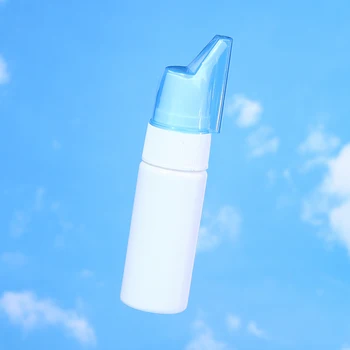 50ML Пътуване преносим мини спрей празни бутилки за саксия за жени мъже възрастни деца нос измиване нос чисти мини бутилки