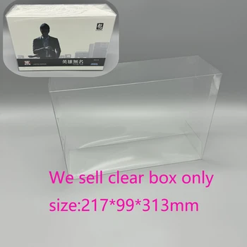 Прозрачен Прозрачна PET кутия За PS5 Yakuza 7 легенда игра лимитирана серия версия колекция Дисплей Съхранение Прозрачен