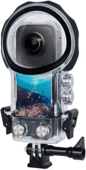 Водоустойчив калъф за Insta360 X3 екшън камера, водоустойчив корпус водоустойчив калъф за Insta360 X3 екшън камера
