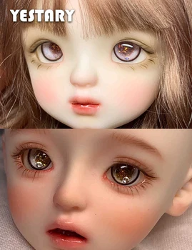 YESTARY BJD Eyes Dolls Accessories Гипсови очи за детски играчки 12MM 14MM 16MM очи ръчно изработени имитация стъкло око за момиче подаръци