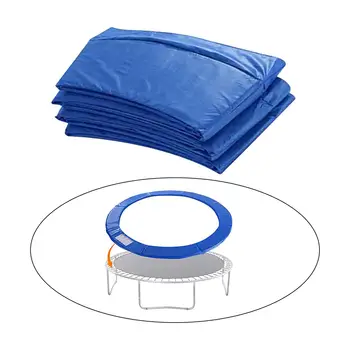 Trampoline Spring Side Cover Protection пасва на батут Frame 12ft Easy Install Replace Tear Resistant Side Guard