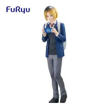 Оригинален FuRyu TENITOL волейбол момче Kozume Kenma PVC аниме фигура действие фигури модел играчки