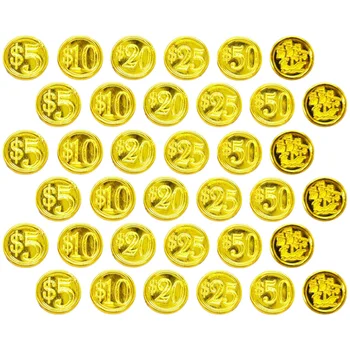 Интересни Пиратски елемент Монети Събиране на игрални реквизити Домакински монети Играчки за монети Хелоуин декорация Деца Фалшива монета