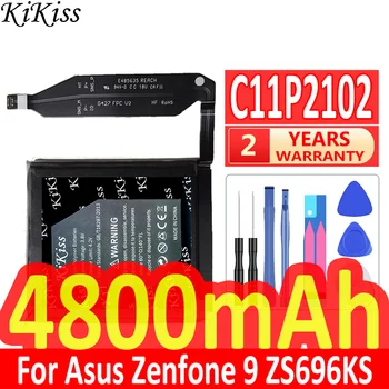 4800mAh KiKiss Мощна батерия C11P2102 За Asus Zenfone 9 ZS696KS Zenfone9