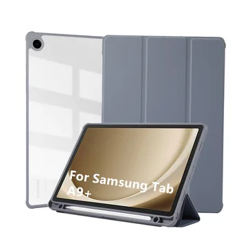 За таблет Samsung Galaxy A9 Plus X210 SM-X216 SM-218 Защитен калъф за калъф с високо проникване акрилен анти огъване Funda