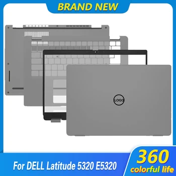 Нов калъф за лаптоп за DELL Latitude 5320 E5320 LCD заден капак преден панел за палмови подпори долен долен калъф панел за поставка за длан сив
