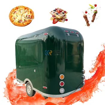 Китай фабрика открит барбекю хот-дог пица храна ремарке с кухня улица закуска мобилен количка лед храна камион за продажба