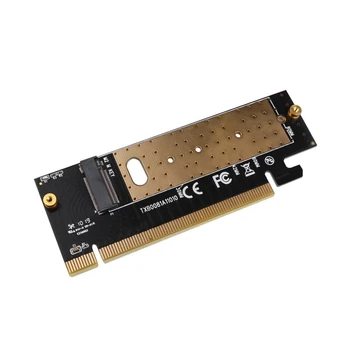 M.2 Nvme SSD NGFF КЪМ PCIE 3.0 X16 адаптерна карта M ключ интерфейс разширителна карта Поддръжка на пълна скорост 2230 до 2280 SSD