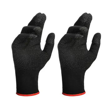 Геймърски ръкавици Сребърни влакна Лесни за използване ръкавици със сензорен екран Дишащи силиконови частици дизайн Ръчни капаци за колоездене
