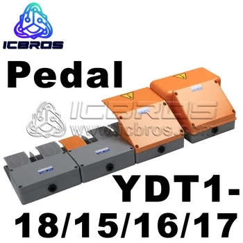 YDT1-18 YDT1-15 YDT1-16 YDT1-17 Крачен педал Dual Link Foot Switch Алуминиева черупка огъване срязване машина Двойно нагоре и надолу