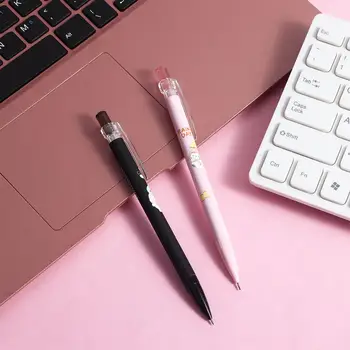 Писане сладък карикатура преса писалка куче канцеларски материали автоматични моливи механични молив задвижване молив подвижен молив