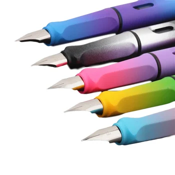 Луксозно качество 777 Смесени цветове Бизнес офис Фонтан писалка студент училище канцеларски материали Консумативи за мастило писци за писалки