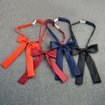 Дамски папийонка Casual Bow Tie за жени Униформа Яка Многоцветен Bow Knot Възрастен Папийонки Cravat Детски папийонки Риза Облекло на врата
