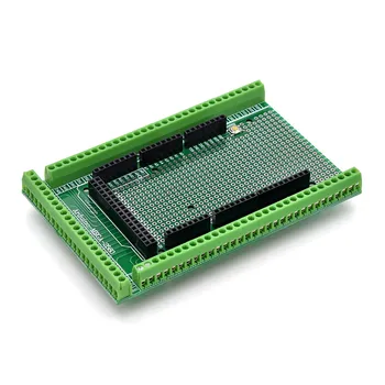 съвместим с MEGA2560 двустранен PCB прототип винт терминал блок щит съвет комплект за Arduino Мега 2560 / Mega2560 R3