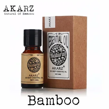 Бамбуково етерично масло AKARZ тяло за лице грижа за кожата спа съобщение аромат лампа Ароматерапия Бамбуково масло