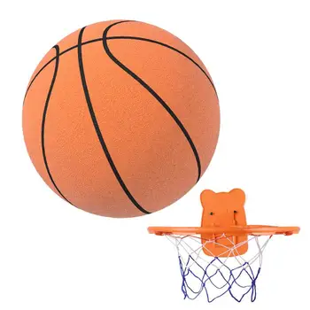 Подскачащ ням топка Вътрешен безшумен баскетбол пяна баскетбол безшумен мека топка скача баскетболна топка спортна играчка