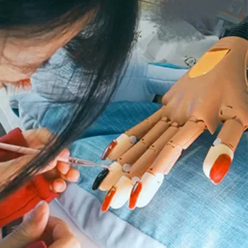 Тренировка за нокти Маникин ръка Adjustables Маникин ръка DIY нокти маникюр консумативи