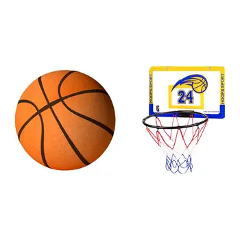 Вътрешен баскетбол лек с висока плътност PU мека пяна топка висока плътност ням баскетбол мека и лека топка за практика