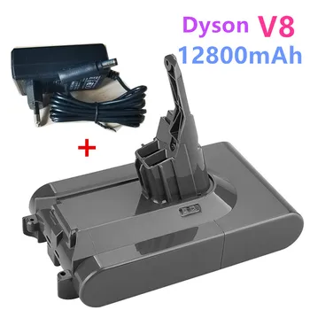 100% оригинална DysonV8 12800mAh 21.6V батерия за Dyson V8 абсолютна / пухкава / животинска литиево-йонна прахосмукачка акумулаторна батерия