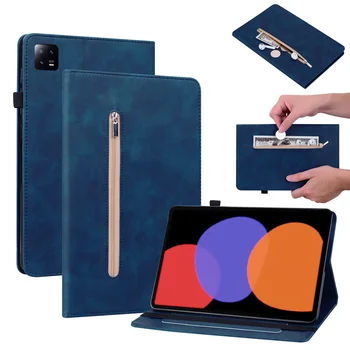 За Xiaomi MiPad 6 Pro 11 2023 Калъф Flip Stand Wallet Слот карти Таблетен капак за Xiaomi Pad 6 MiPad 6 11 инчов калъф + FilmGift