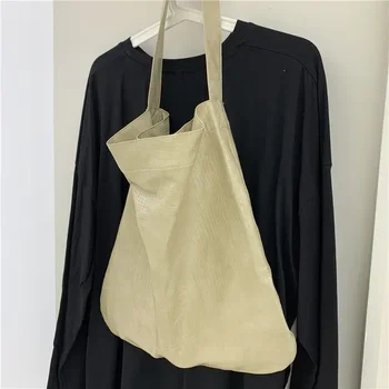 Crossbody рамо чанта за жени нова мода корейски стил голям капацитет чанти за съхранение плътен цвят свободно време пазаруване чанти