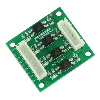 1PCS Оптичен съединител изолация високо ниско ниво конвертор модул 4 канал ниско ниво валиден лесен за свързване за arduino