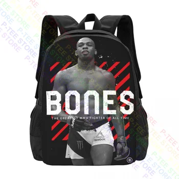 Jon Jones The BonesBackpack Bookbag с голям капацитет Eco Friendly