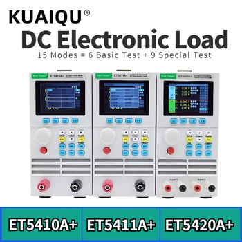 Upgrade ET5410 Програмируем DC електронен товар 500V / 150V 400W USB Connect Single/Dual Channel Meter Battery Capacity Tester