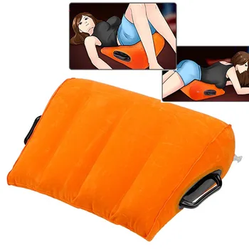 Удобна надуваема секс възглавница за подобрени еротични позиции Клин възглавница По-добър сексуален живот помощ диван мебели за възрастни