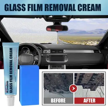 Car Glass Oil Film Remover Universal Car Windglass Cleaner Cream Multi Purpose Auto Water Spot Remover Polishing Paste