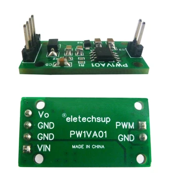 PW1VA01 30PCS PWM към DAC конвертор 0-100% импулсен сигнал към 0-5V / 0-10V Изходно напрежение за Arduino за UNO MEGA PLC