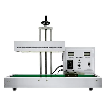 Автоматична машина за непрекъснато запечатване на електромагнитна индукция Машина за запечатване на бутилки от алуминиево фолио