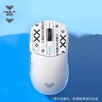 Aula Sc580 Геймърска мишка Tri-mode акумулаторна ергономична Bluetooth мишка 10000 dpi безжични Bluetooth мишки за офис игри