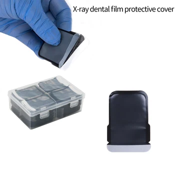 500PCS Стоматологични бариерни пликове Еднократна защитна торбичка за покриване на торби за рентгенов филм фосфорна плоча Стоматологично цифрово сканиране X
