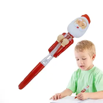 Сладък химикалка сладък Санта писалка бокс действие Коледа писалка уникални химикалки Коледни консумативи за домове