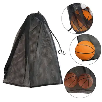 Външна спортна топка чанта шнур голям капацитет голяма мрежа за съхранение чанта