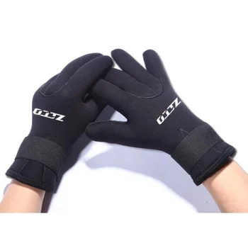 Нови неопренови ръкавици за гмуркане 3мм Ръкавици за плуване без хлъзгане Черни топли ръкавици за каяк сърф Гмуркане с шнорхел Лов