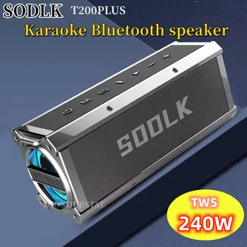 SODLK 120W високомощен Bluetooth високоговорител за домашно кино стерео външен безжичен субуфер преносим TWS аудио с микрофон Cai De Som