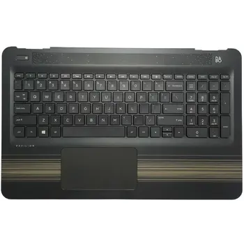Нов за HP Pavilion 15-AU 15-AW серия лаптоп САЩ клавиатура с Palmrest горния капак с тъчпад подсветка