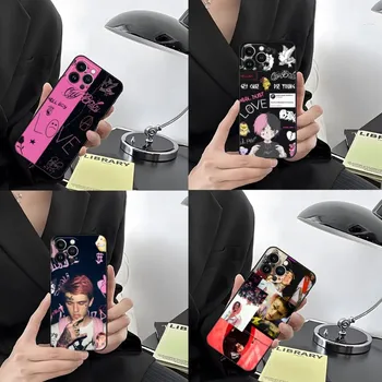 Hip Hop Rapper Lil Peep Hellboy Love Album Калъф за телефон за Iphone 14 Pro Max 13 Mini 11 12 Xr Xs X 6s 8 Plus Заден капак