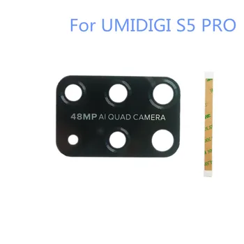 За UMIDIGI S5 PRO Нова задна задна камера Len Flims стъклен капак за UMI UMIDIGI S5 PRO 6.39inch мобилен телефон защитна задна