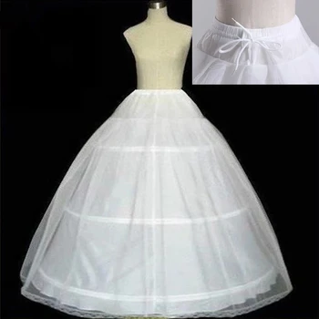 чувствен търси фантазия прилепва 3 обръча фуста кринолин приплъзване полата за сватбена рокля булчинска рокля