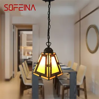 SOFEINA Ретро висулка светлина Модерни LED творчески осветителни тела Декоративни за домашна трапезария