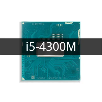 Core I5-4300M SR1H9 CPU I5 4300M процесор FCPGA946 2.6GHz-3.3GHz процесор