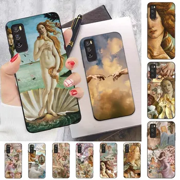 Художествени картини Раждането на Венера Калъф за телефон за Huawei Mate 10 20 30 40 50 lite pro Nova 3 3i 5 6 SE 7 pro 7SE