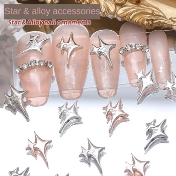 Звездни декорации за нокти Многофункционална красиво изработена декорация за нокти за специални поводи Аксесоари за нокти Дизайн на нокти Ослепителен