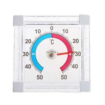 Стенен термометър Градински температурен метър Измерване на температурата Градуиран диск на открито