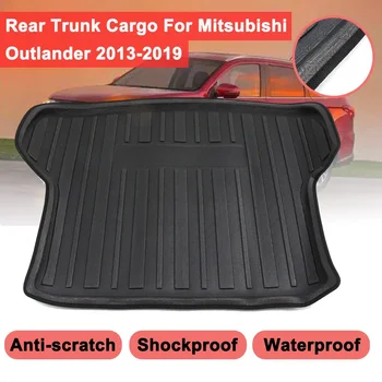 Товарна облицовка Задна подложка за багажник за Mitsubishi Outlander 2013-2019 Водоустойчива анти-хлъзгаща удароустойчива буферна производителност